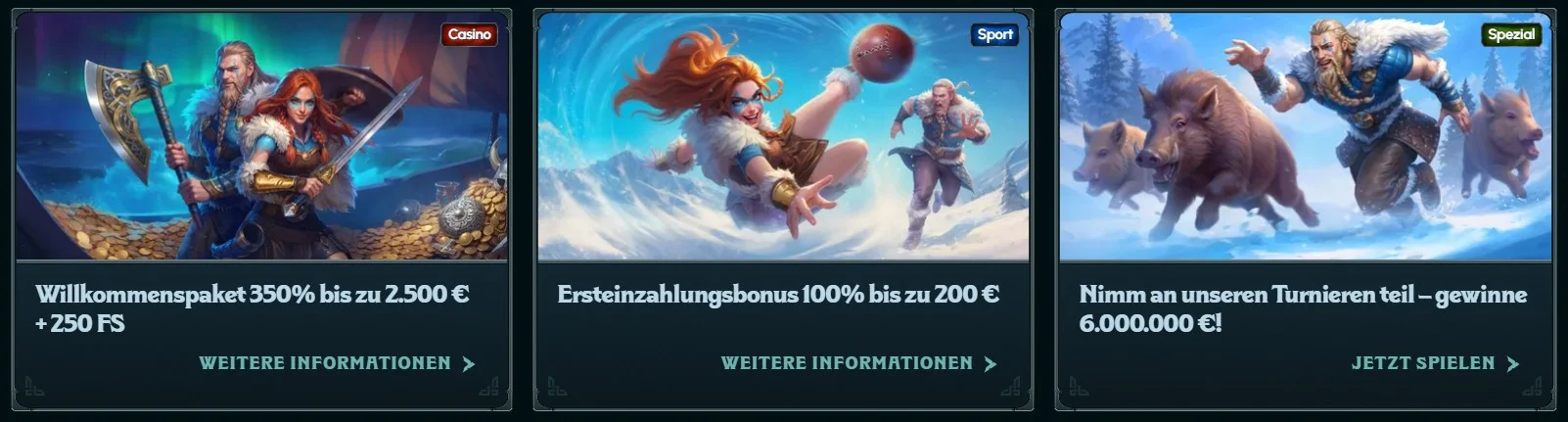 Ragnaro Casino Aktionen
