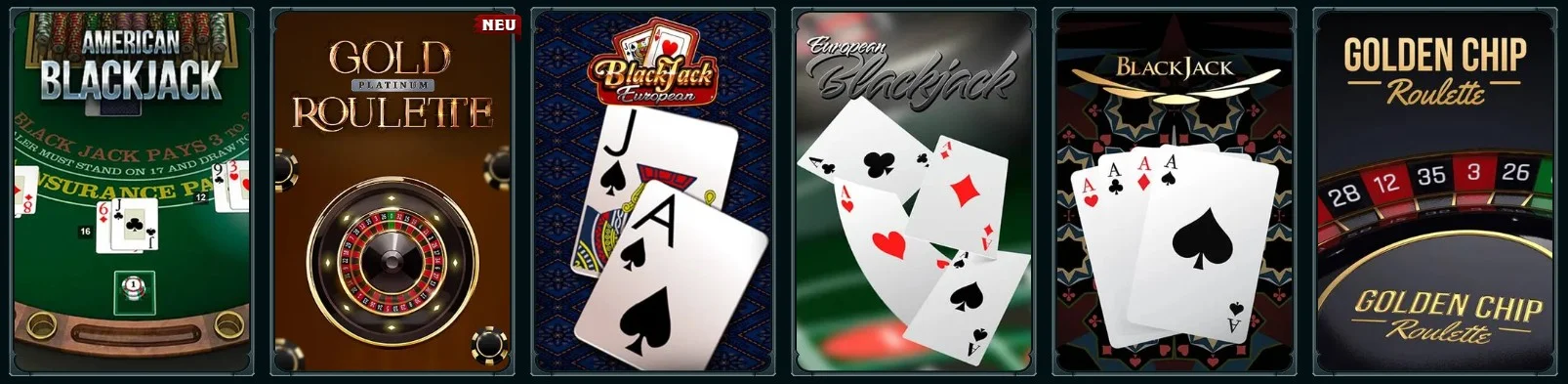 Ragnaro Casino Tischspiele